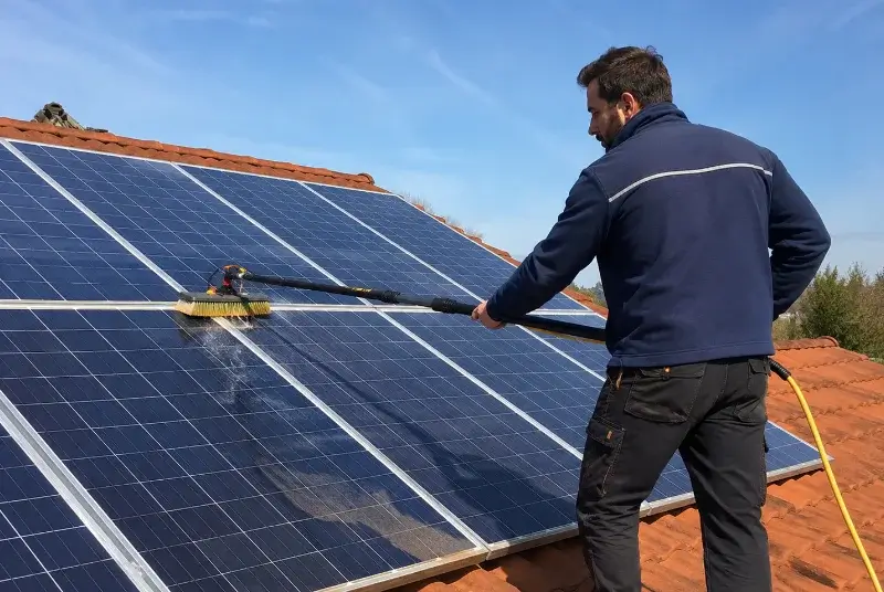 Nettoyage et entretien de panneaux solaires à Rieux-Minervois